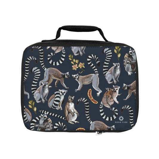 Ring Tailed Lemur Lunch Bag by Posh Tide