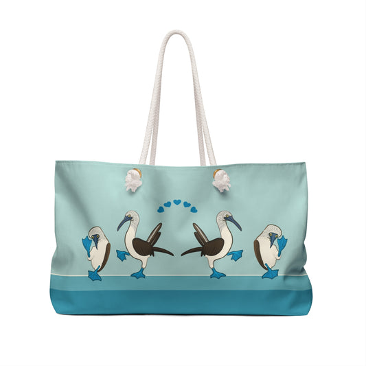 Blue Footed Booby Weekender Tote Bag