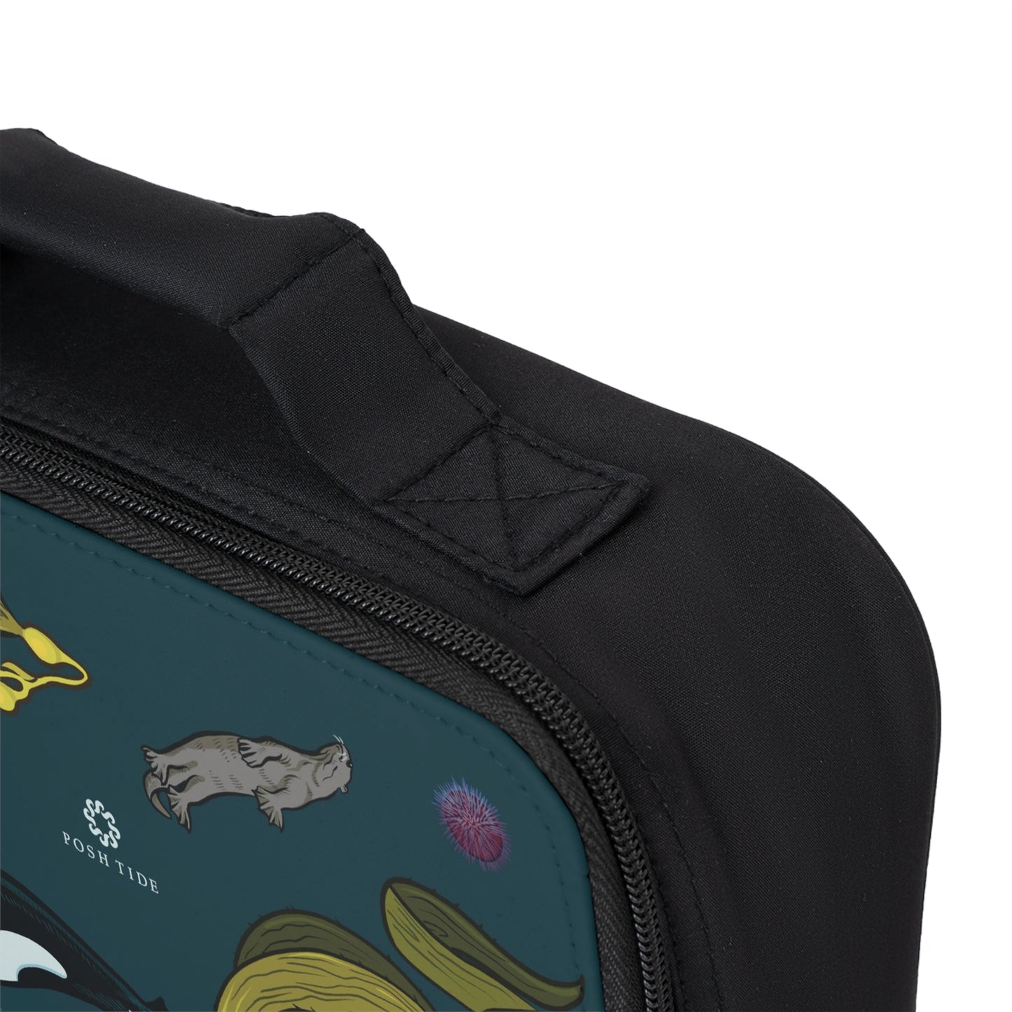 Otter Orca Urchin Kelp Lunch Bag by Posh Tide