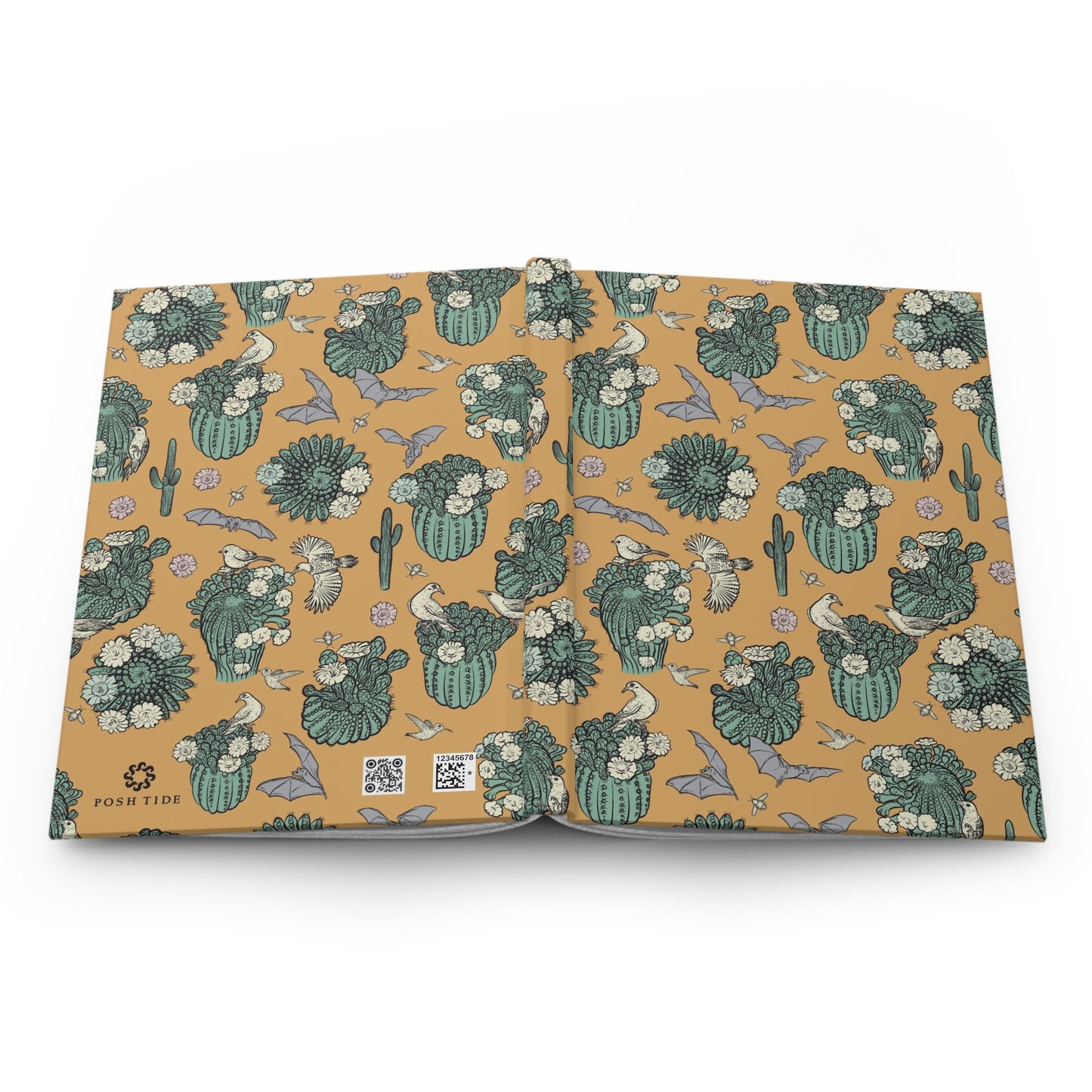 Desert Cactus Hardcover Journal