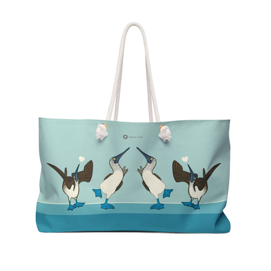 Blue Footed Booby Weekender Tote Bag
