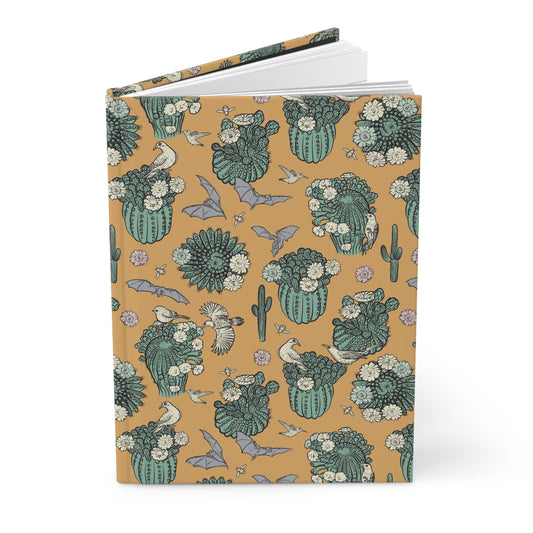 Desert Cactus Hardcover Journal