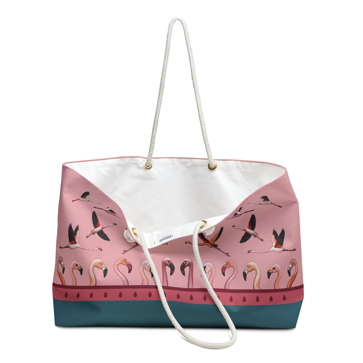 Flamingos Weekender Tote Bag