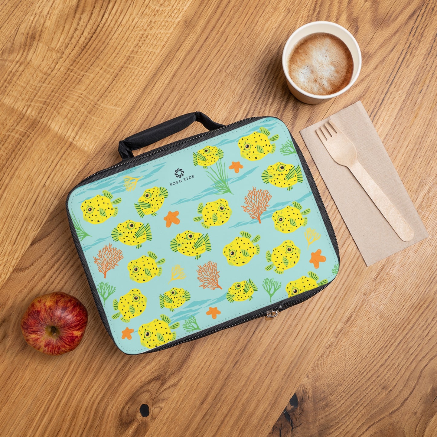 Box Fish Lunch Bag by Posh Tide