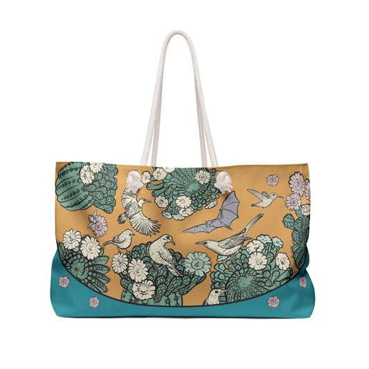 Desert Cactus Weekender Tote Bag