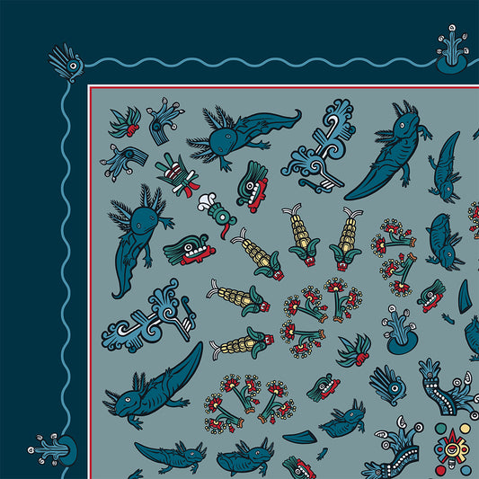 Axolotl Scarf
