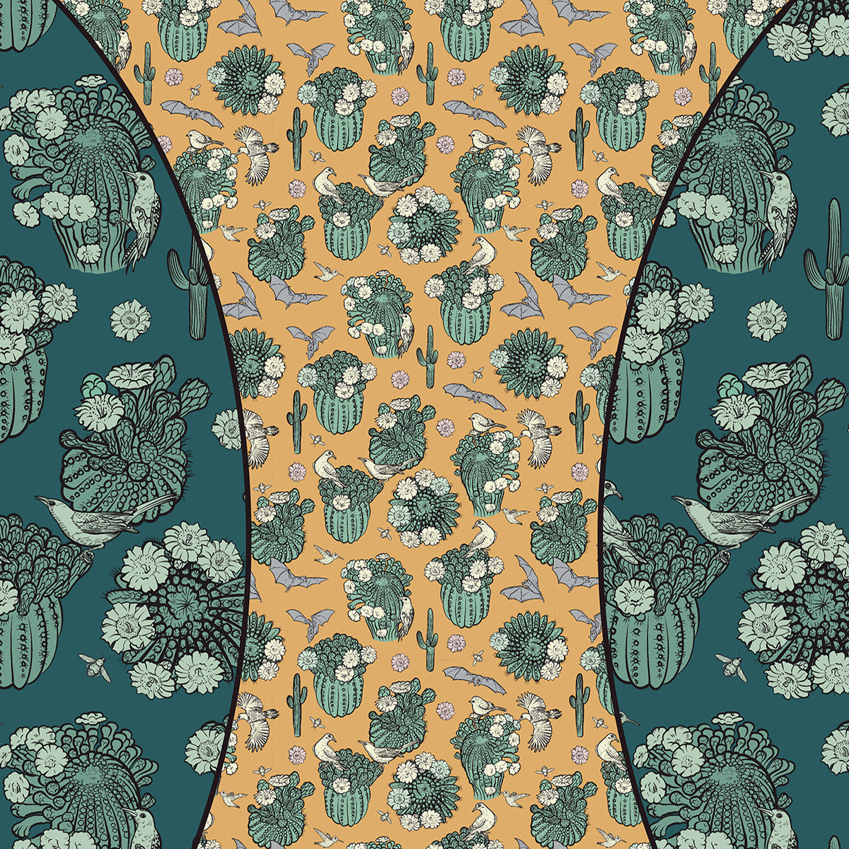 Desert Cactus Kids 2T-7 Rash Guard