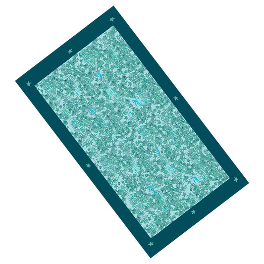 Mangroves on Blue Sarong - Pareo