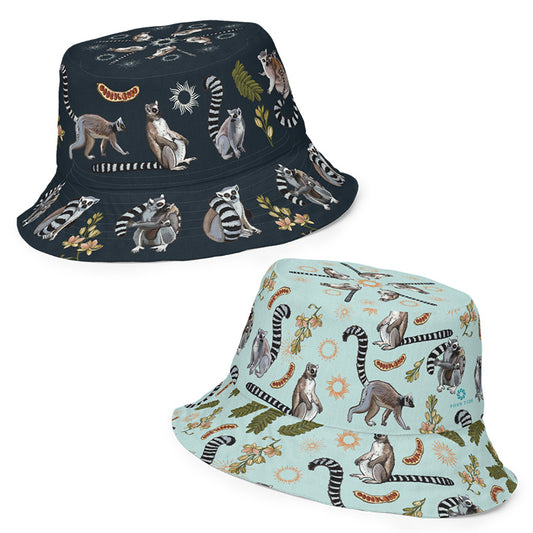 Ring-tailed Lemur Bucket Hat