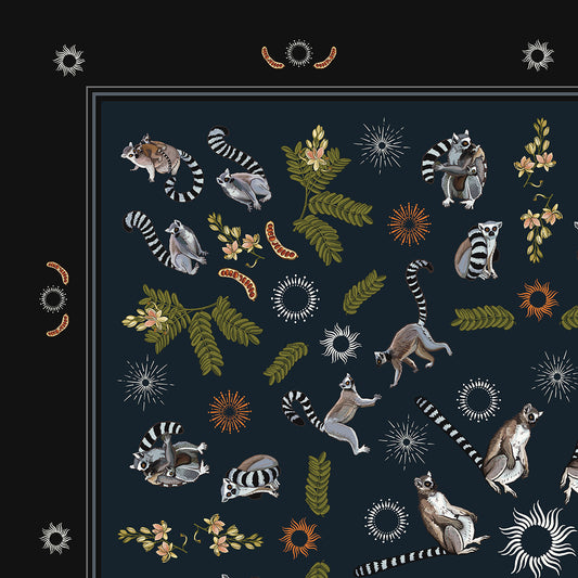 Ring-tailed Lemur Scarf