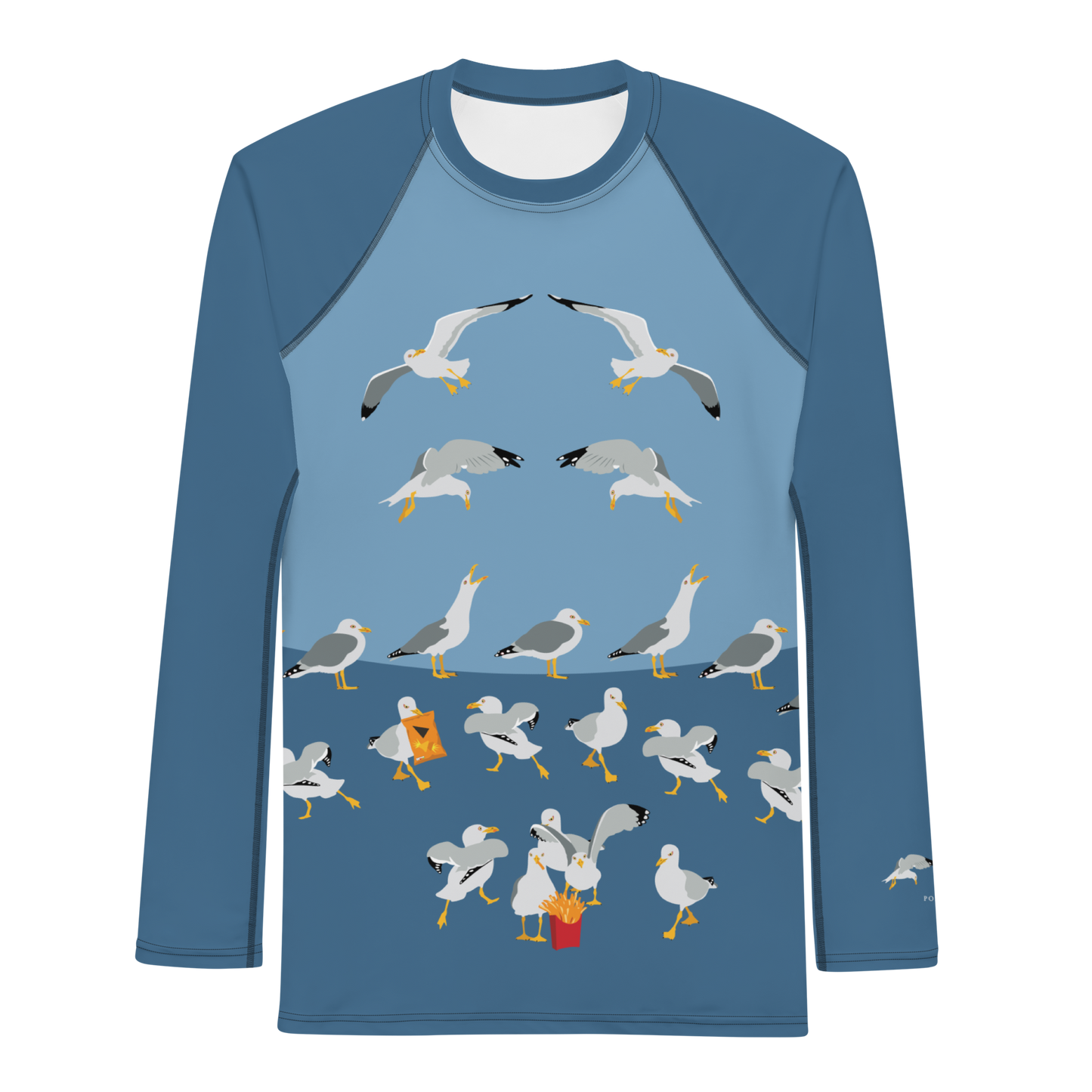 Seagull Men's Rash Guard