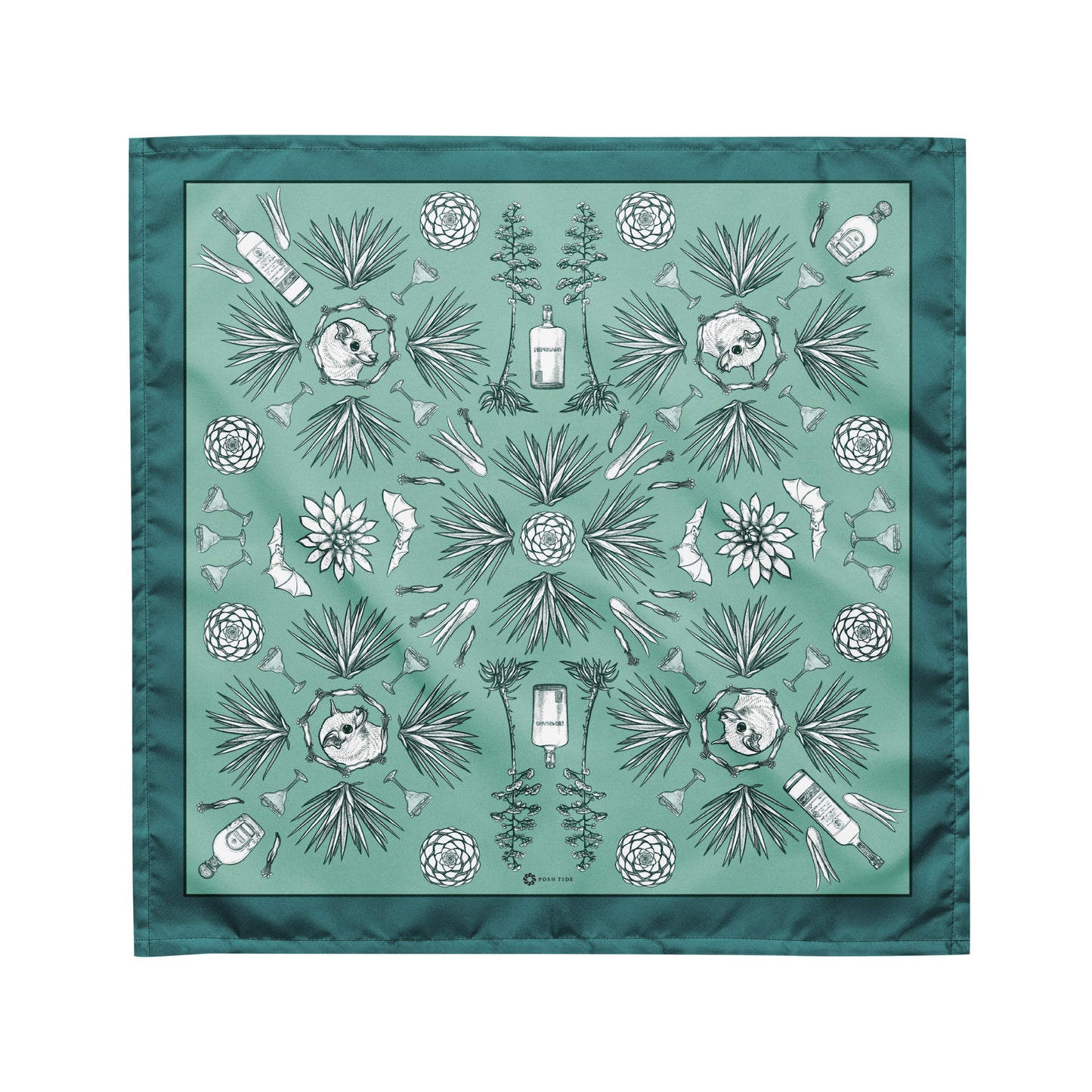 The Night Shift-Agave and Bats Bandana