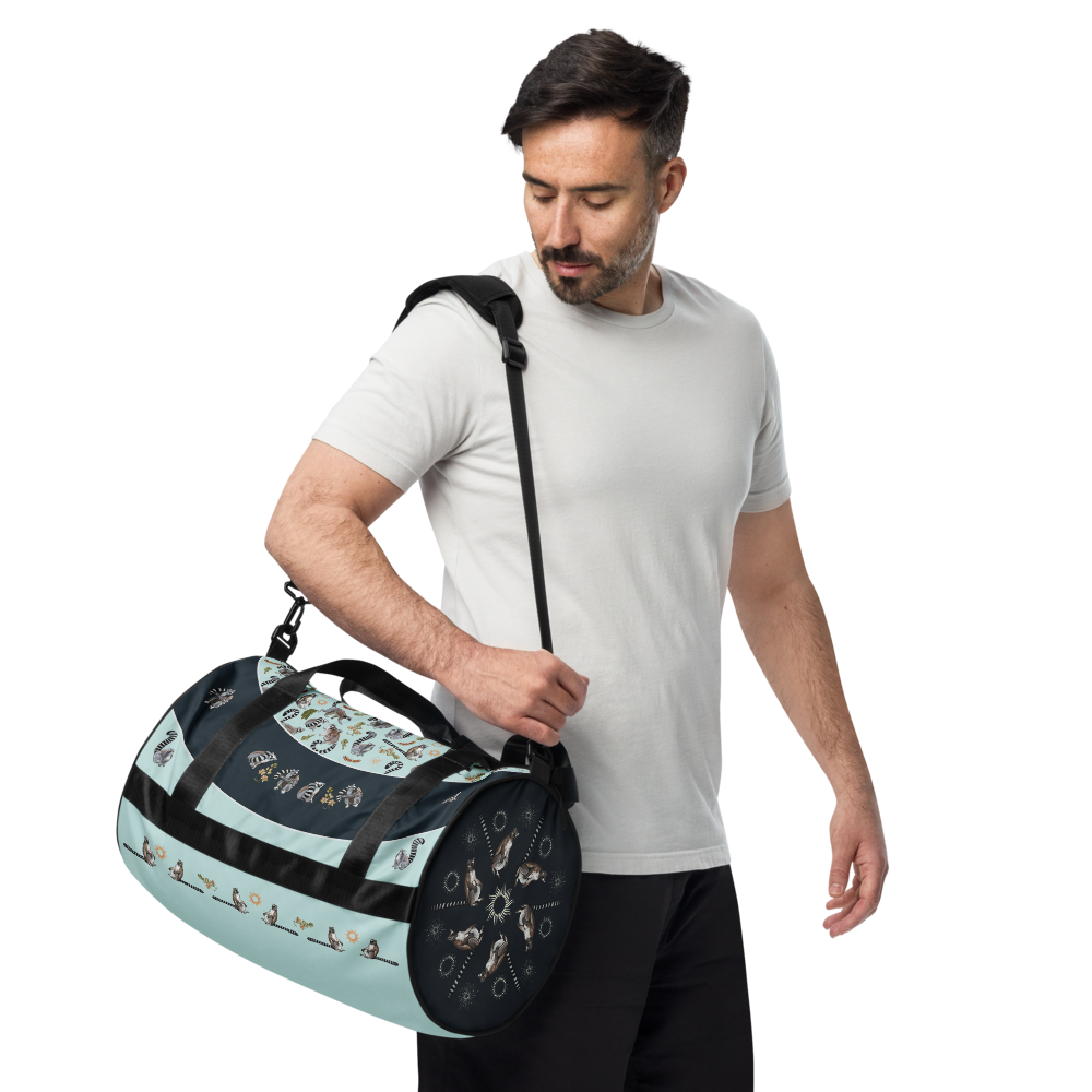 Ring-tailed Lemur Gym Bag