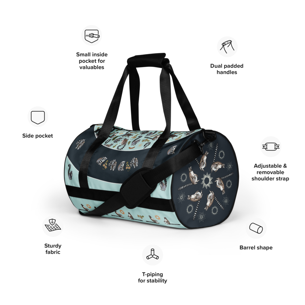 Ring-tailed Lemur Gym Bag