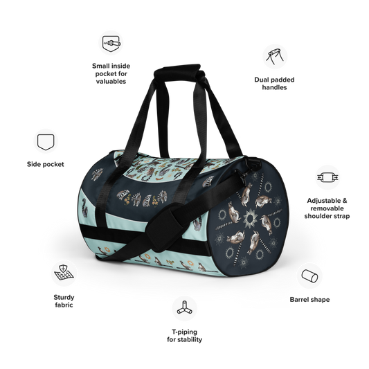 Ring-tailed Lemur Gym Bag