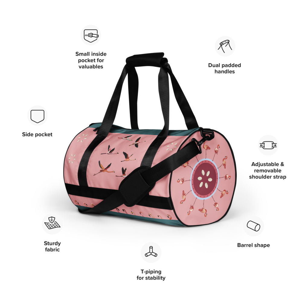 Flamingo Gym Bag