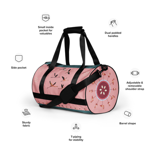Flamingo Gym Bag