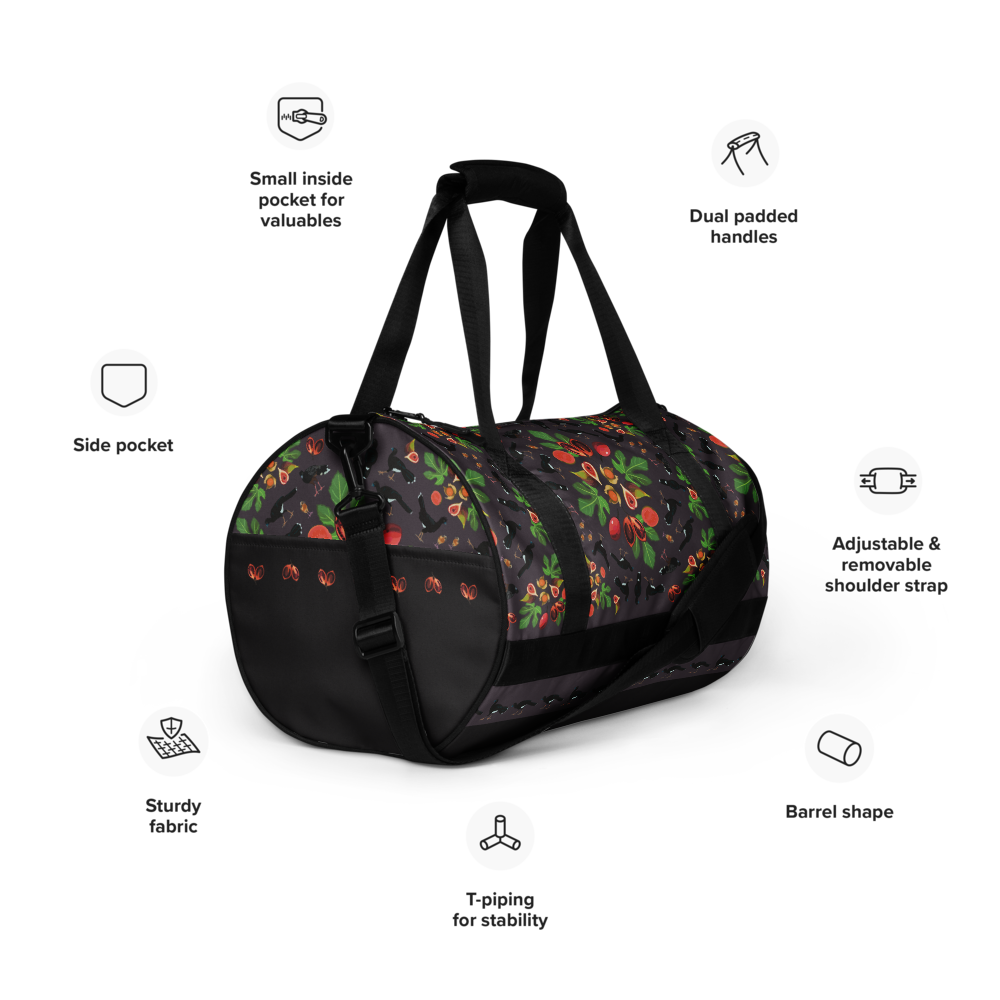 Blue-Billed Curassow Gym Bag