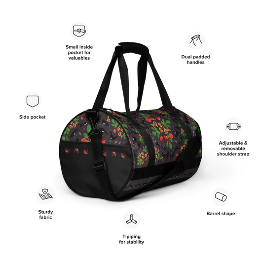 Blue-Billed Curassow Gym Bag