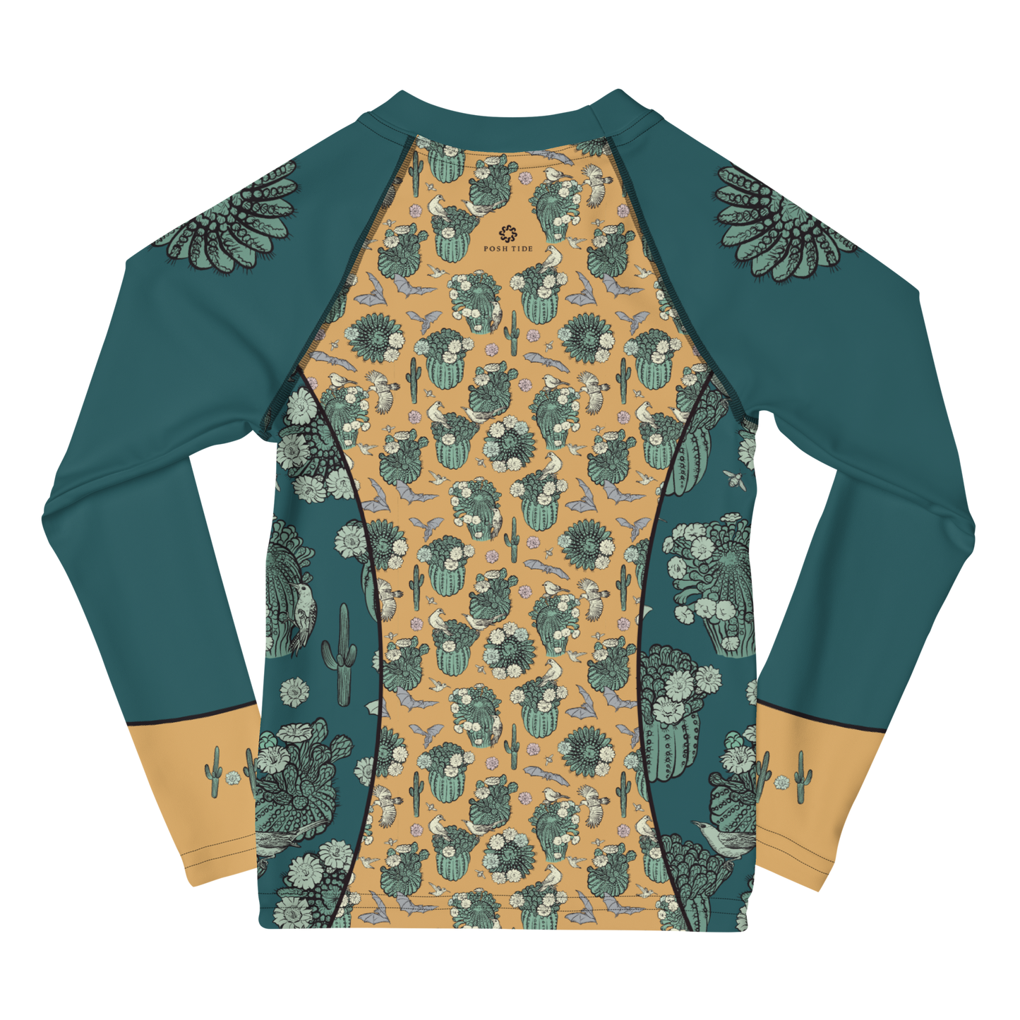 Desert Cactus Kids 2T-7 Rash Guard