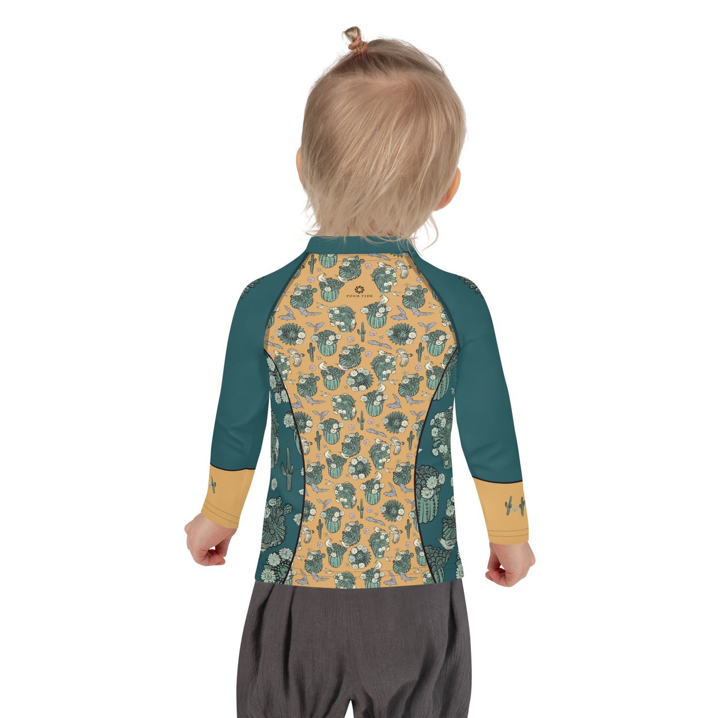 Desert Cactus Kids 2T-7 Rash Guard