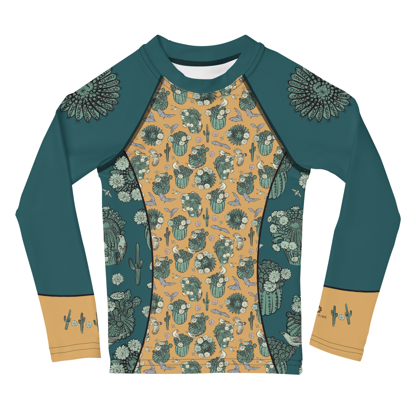Desert Cactus Kids 2T-7 Rash Guard