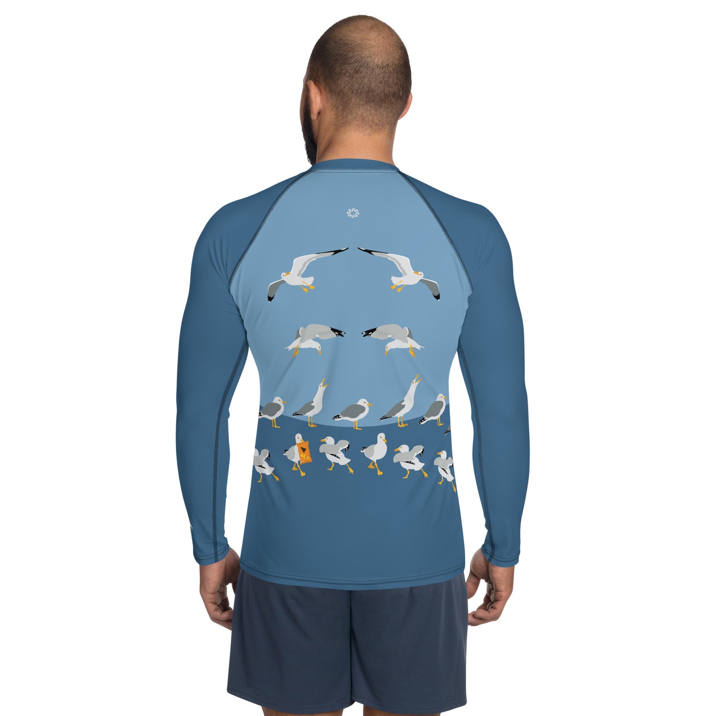 Seagull Men's Rash Guard