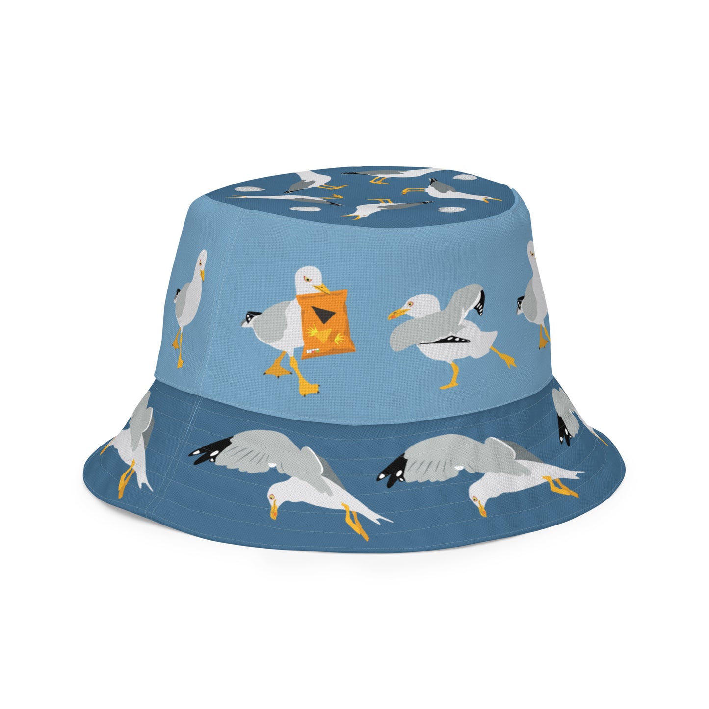 Seagull Reversible Bucket Hat