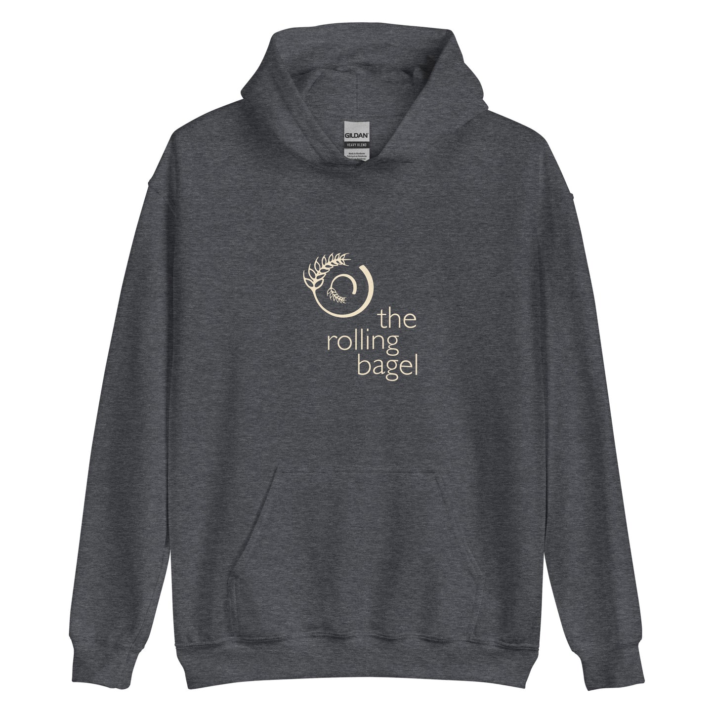 The Rolling Bagel Unisex Hoodie Simple
