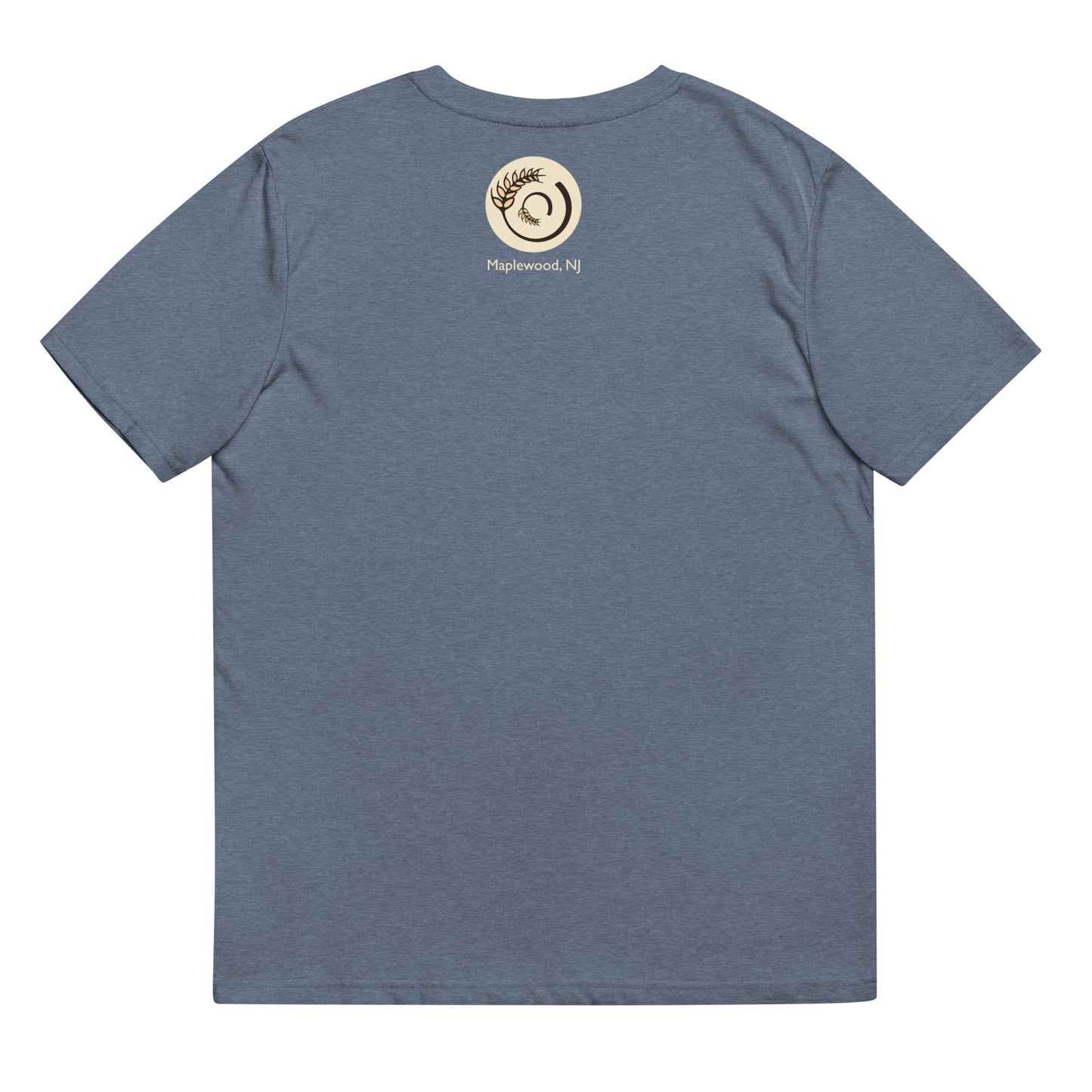 The Rolling Bagel Unisex organic cotton t-shirt V2