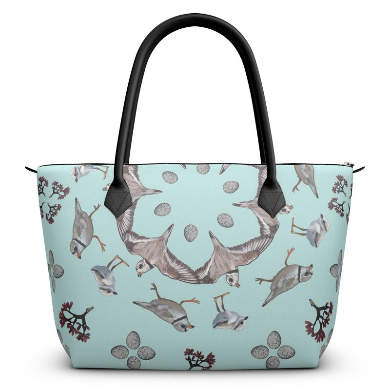 Piping Plover Zip Top Tote - Posh Tide