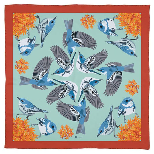 Cerulean Warbler Scarf