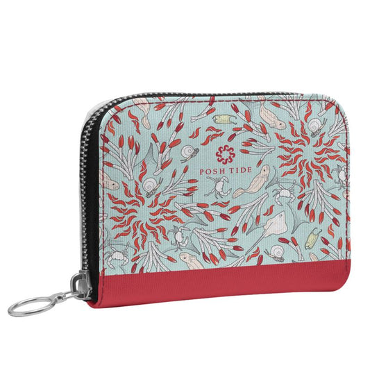 Hydrothermal Vents Mini Zip Wallet - Posh Tide
