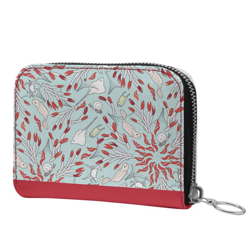 Hydrothermal Vents Mini Zip Wallet - Posh Tide