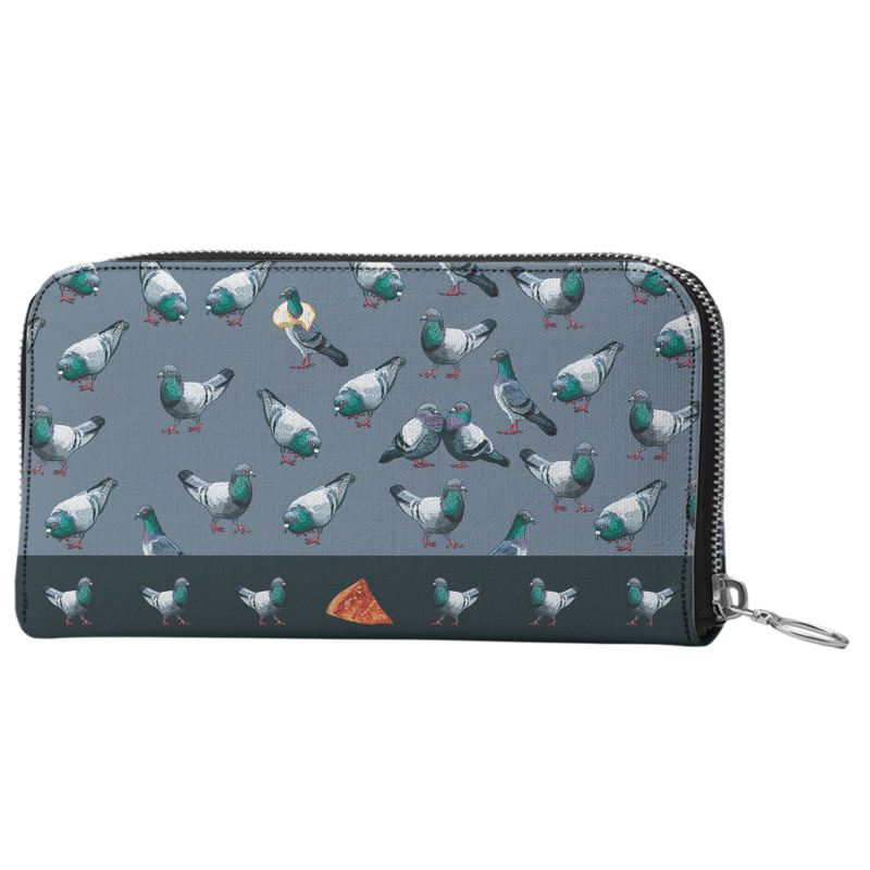 Urban Bird Long Zip Wallet - Posh Tide