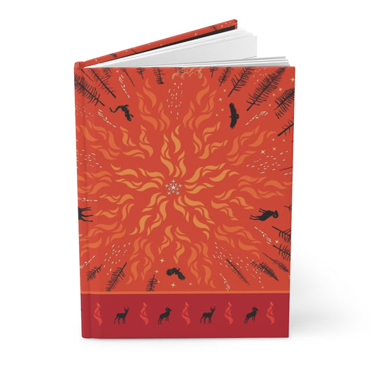 Fire Hardcover Journal