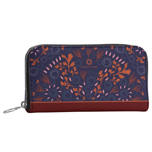 Bees of the Seas Long Zip Wallet - Posh Tide