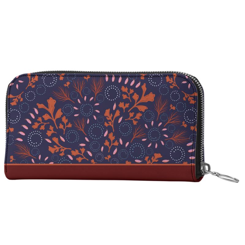 Bees of the Seas Long Zip Wallet - Posh Tide