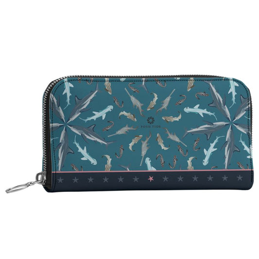 Parthenogenesis in Sea Long Zip Wallet
