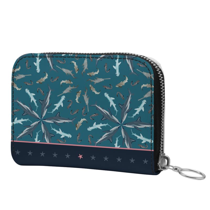 Parthenogenesis in Sea Mini Zip Wallet