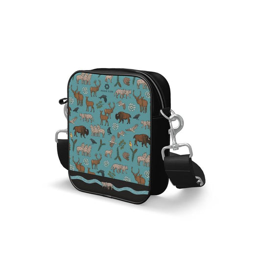 Wolf Trophic Cascade Messenger Bag