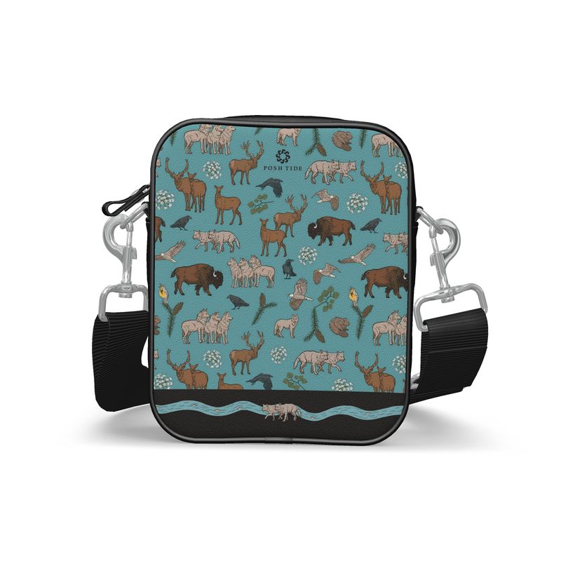 Wolf Trophic Cascade Messenger Bag