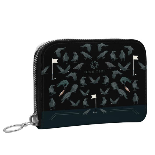 Raven Mini Zip Wallet