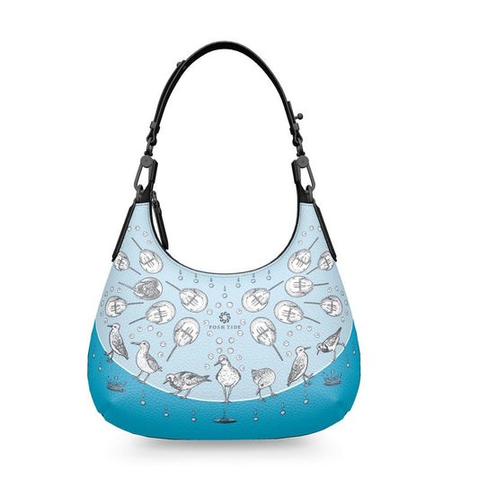 Horseshoe Crab Mini Curved Bag