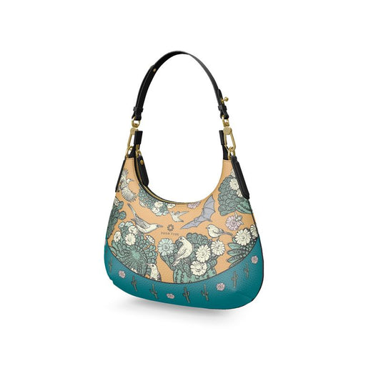 Desert Cactus Mini Curve Bag