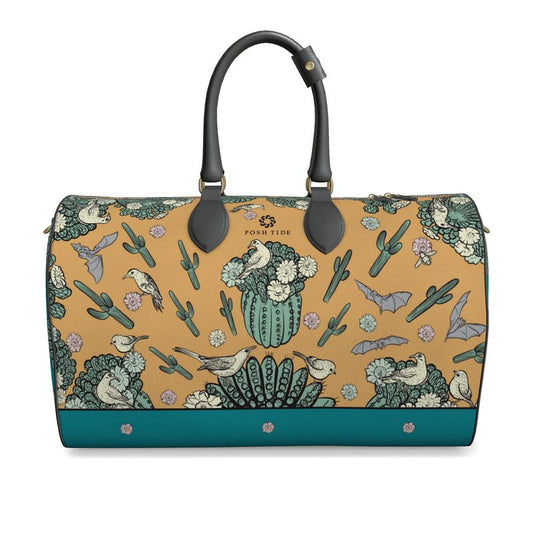 Desert Cactus Luxury Duffle Bag