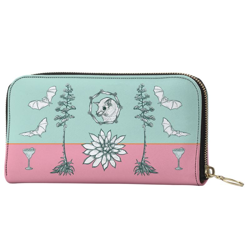 The Night Shift Long Zip Wallet