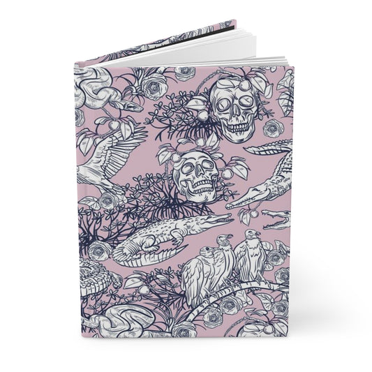 Mangroves on Pink Hardcover Journal - Posh Tide