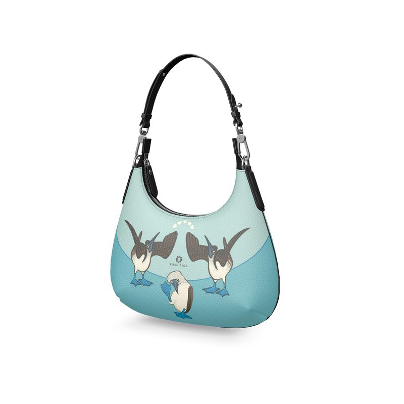 Blue-footed Booby Mini Curved Bag