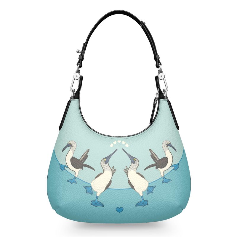 Blue-footed Booby Mini Curved Bag